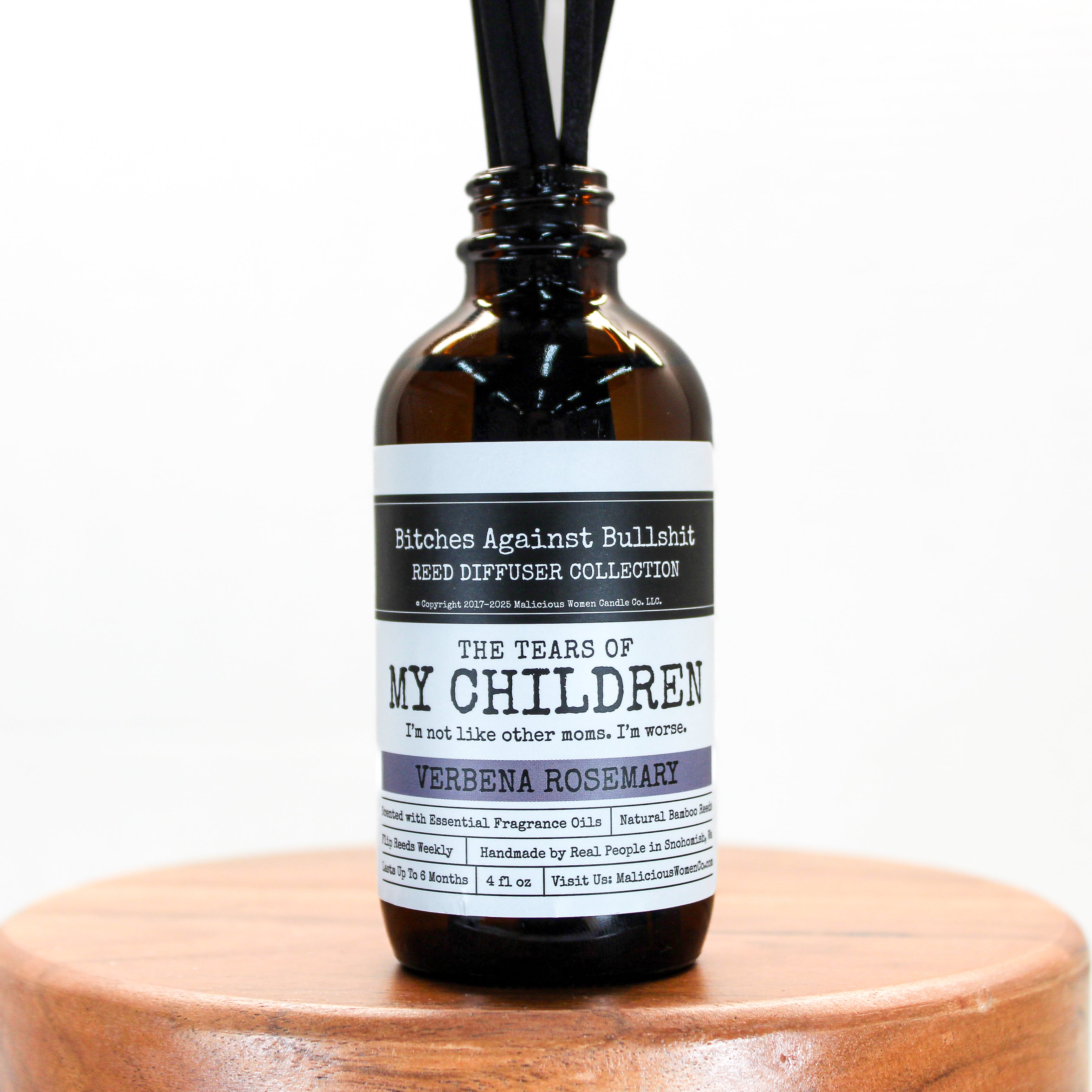 Diffuse It! 4 oz Reed Diffuser - Gift Boxed - Malicious Women Co. - Reed Diffuser